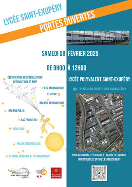 Affiche portes ouvertes lycée Saint Exupéry-08 février 2025.jpg